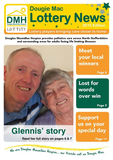 macmillan lottery winners|Dougie Mac .